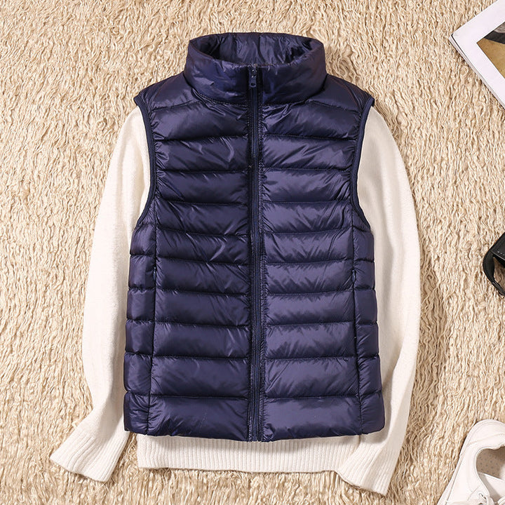 Saphire | Gilet elegante in piuma