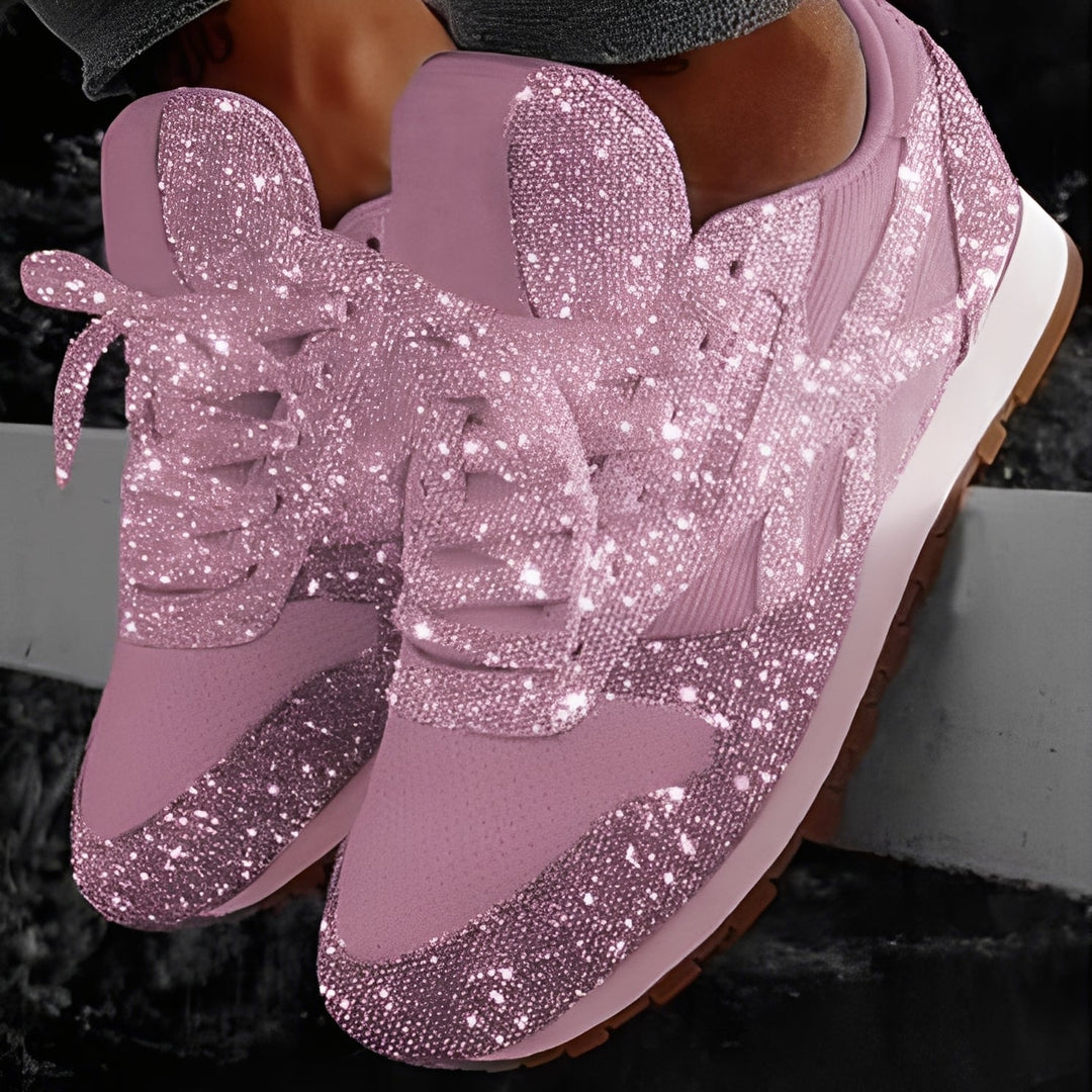 Kaycee - Sneaker Muffin casual luccicanti per donne
