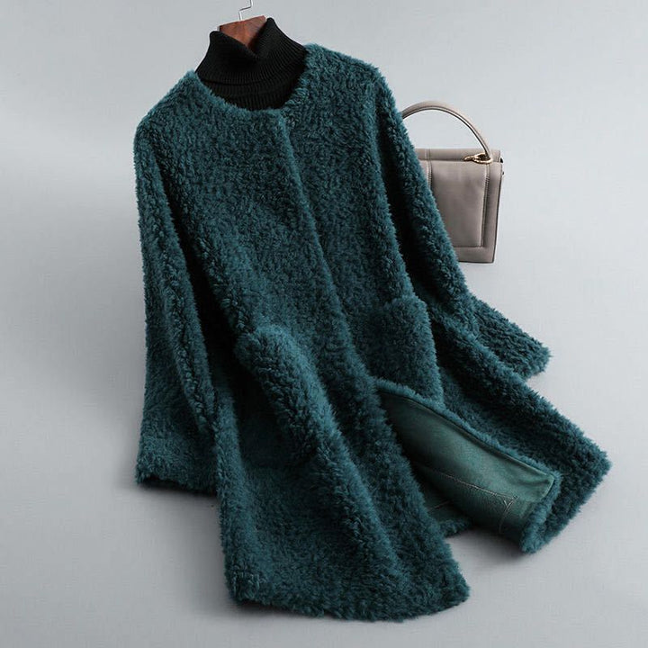Tahliaa | Cappotto Teddy Caldo e Morbido con Tasche