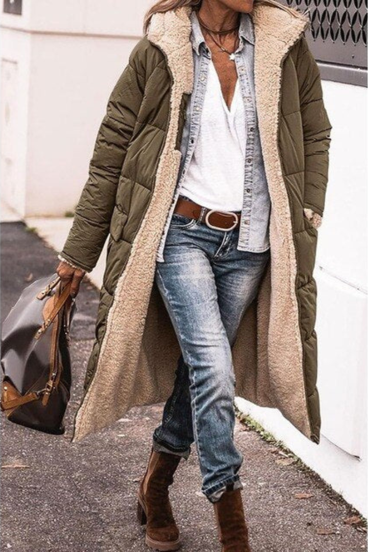 Sophia | Cappotto Elegante e Reversibile