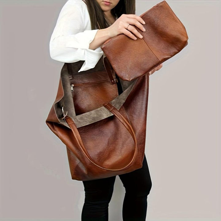 Dagmar | Borsa a mano retro spaziosa