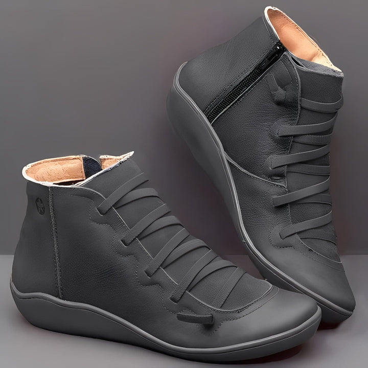 Emma - Comode scarpe da tempo libero in pelle per donne