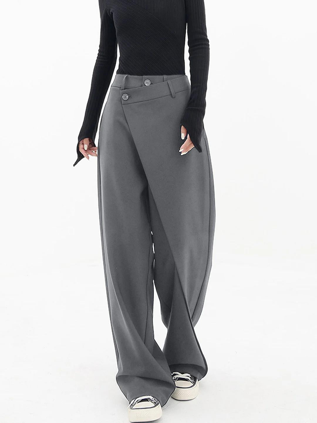 Luciana – Pantaloni a Gamba Larga Eleganti