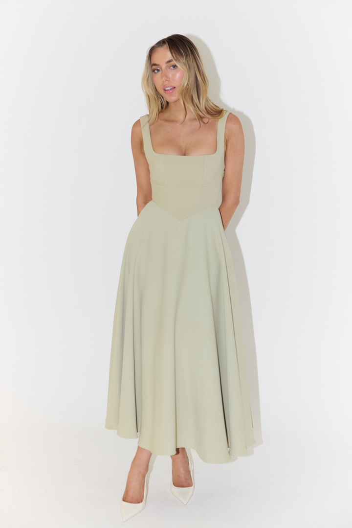 Melisandre - Midi Abito Donna, Elegante & Versatile