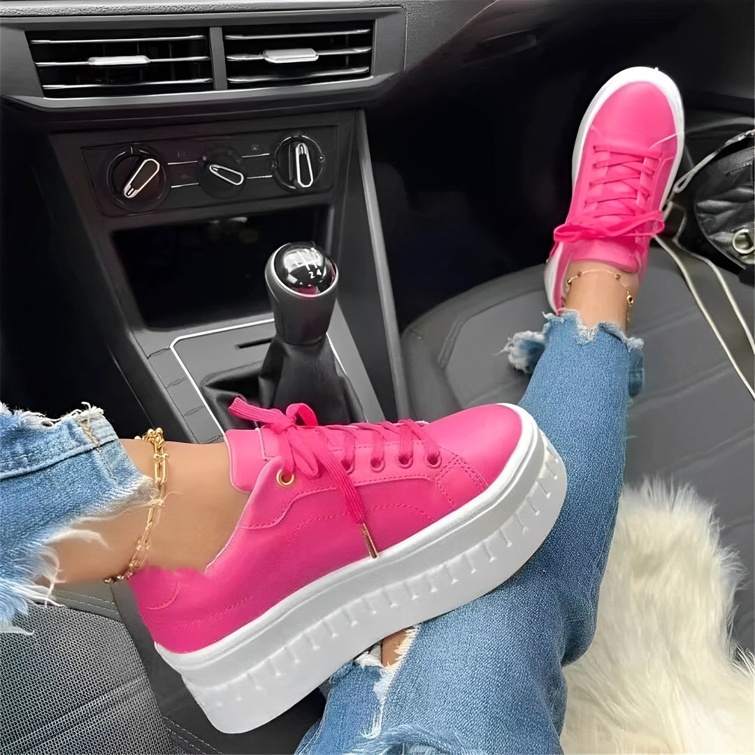Valerie - Sneaker con plateau e suola spessa per donne