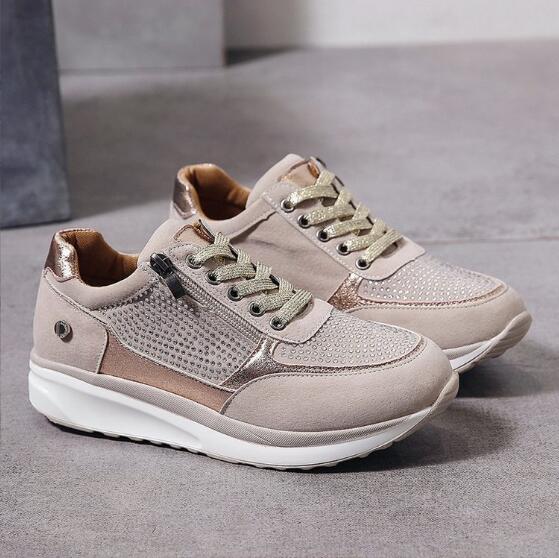 Sparkle - Sneaker ortopediche con zip