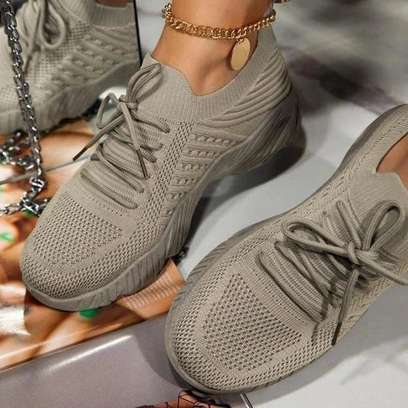 Suellen - Sneakers ortopediche in mesh da donna