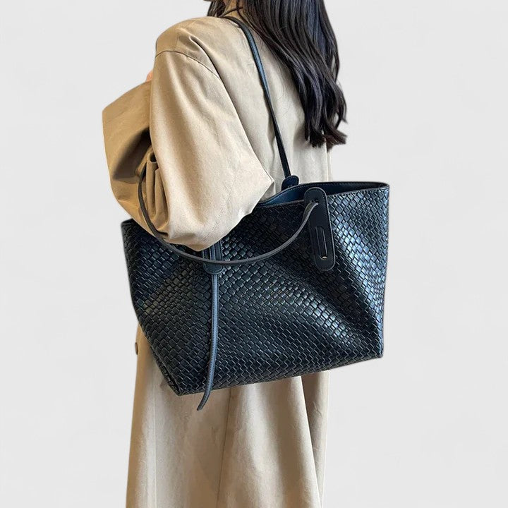 Sarenya | Borsa Tote Intrecciata Elegante