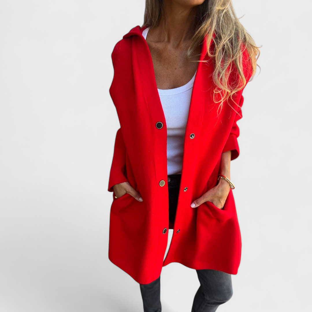 Sancha | Cappotto Urbano con Cappuccio