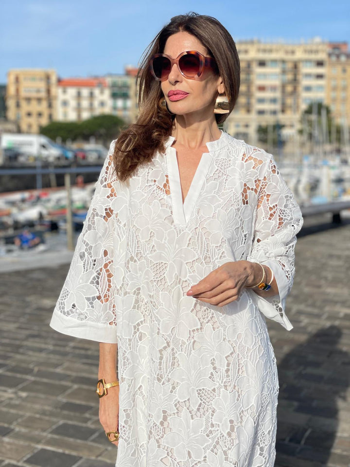 Haven - Abito in pizzo morbido da donna
