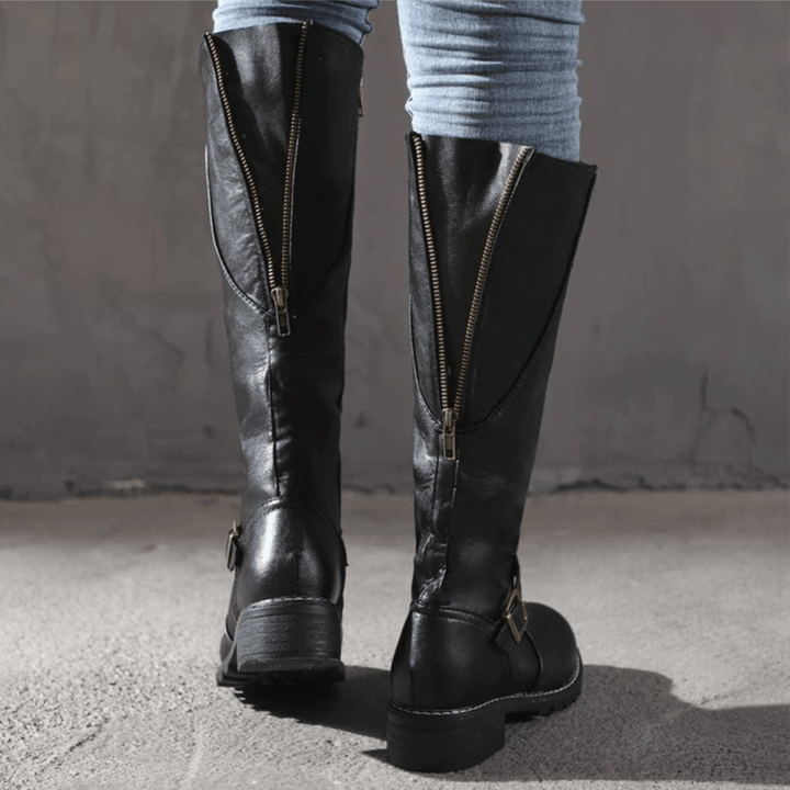 Chelsie - Stivali retrò eleganti per donne